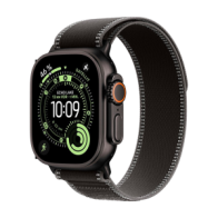 Apple Watch Ultra 3 (2025) 5G 49mm Black Titanium Case with Trail Loop S/M - Black/Charcoal